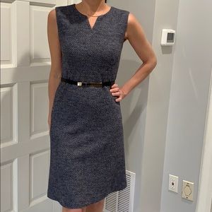 Tory Burch Gray Sleeveless Dress